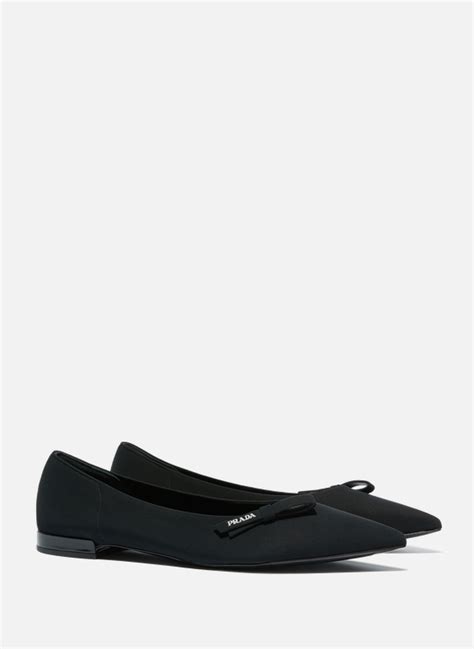 prada pointed toe flats|prada velvet ballerina.